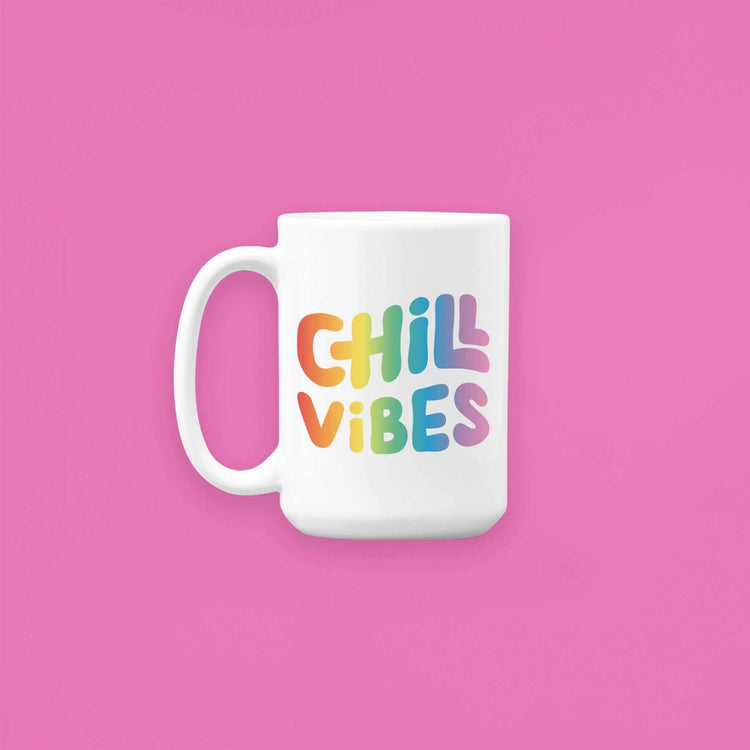 Chill Vibes Mug | 15 oz. Ceramic Mug