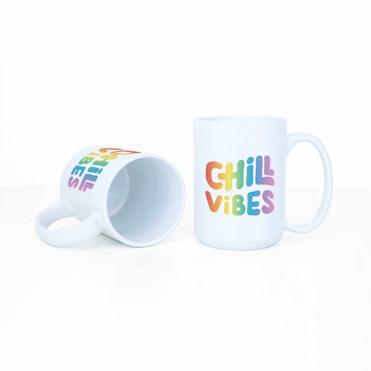 Chill Vibes Mug | 15 oz. Ceramic Mug