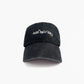 Bad Hair Day Adjustable Dad Cap - Black Denim