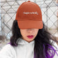 Basic Witch Adjustable Dad Cap - Rust