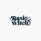 Basic Witch Holographic Vinyl Sticker