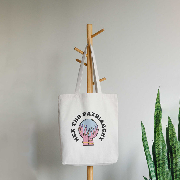 Hex the Patriarchy Tote Bag | 12 oz. Canvas Tote