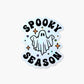 Spooky Season Holographic Vinyl Sticker