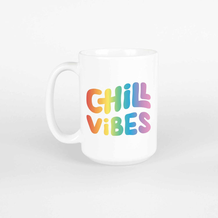 Chill Vibes Mug | 15 oz. Ceramic Mug