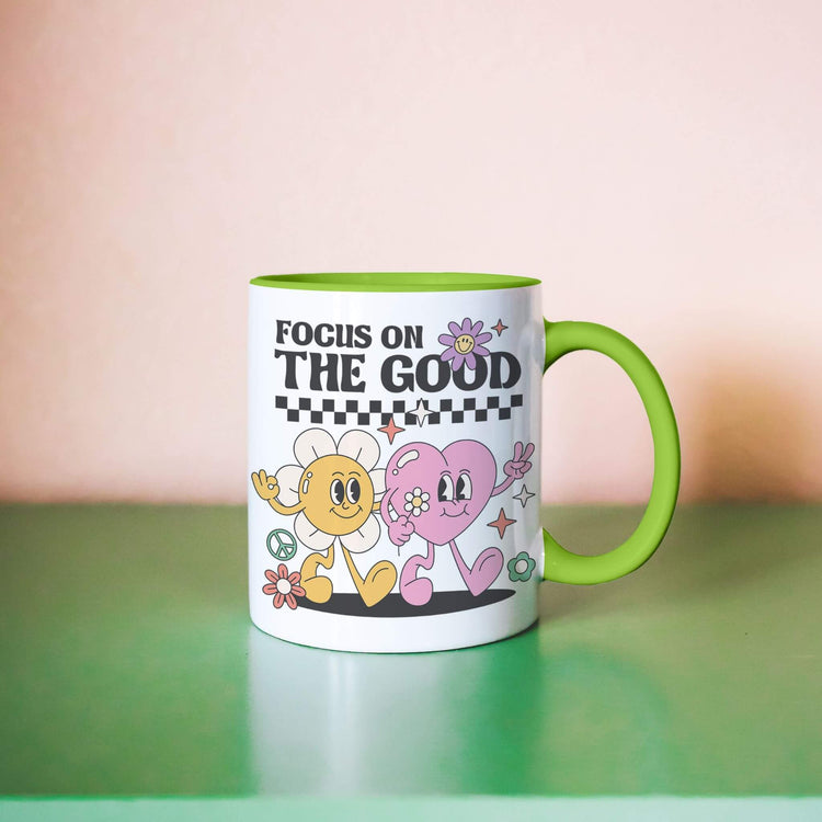 Focus on the Good Mug | 11 oz. Ceramic Mug