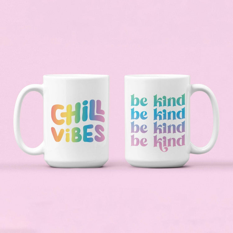 Chill Vibes Mug | 15 oz. Ceramic Mug