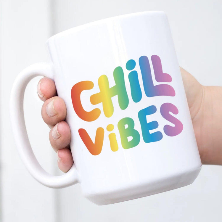 Chill Vibes Mug | 15 oz. Ceramic Mug