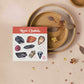 Root Chakra Crystal Sticker Set