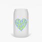 Self Love Club Glass | 13 oz. Frosted Can Glass - Coley Made
