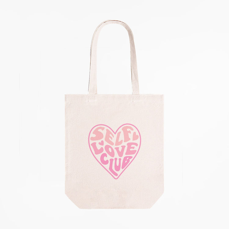 Self Love Club Tote Bag | 12 oz. Canvas Tote