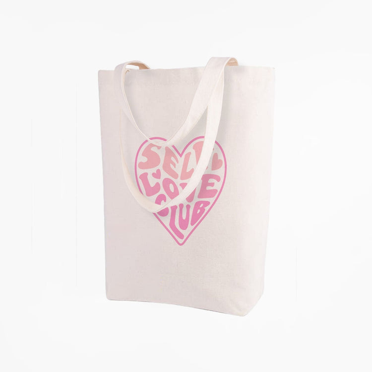 Self Love Club Tote Bag | 12 oz. Canvas Tote