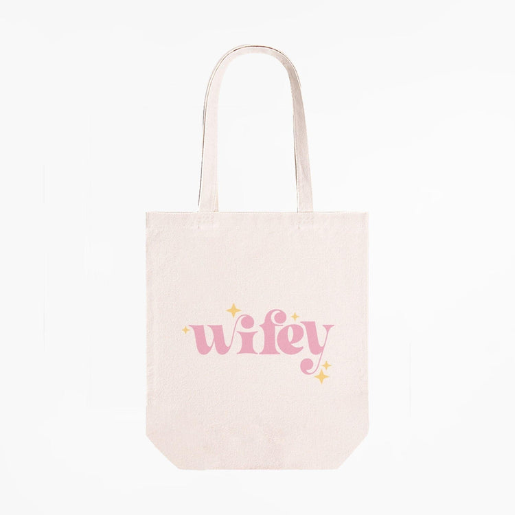 Wifey Tote Bag | 12 oz. Canvas Tote