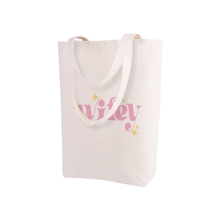 Wifey Tote Bag | 12 oz. Canvas Tote